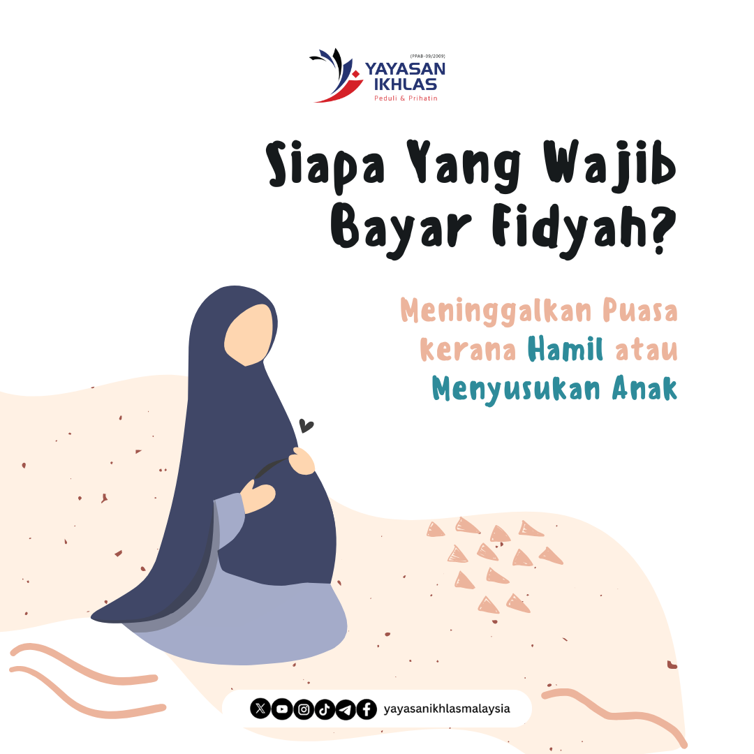 wajib bayar fidyah bagi ibu mengandung atau menyusukan anak