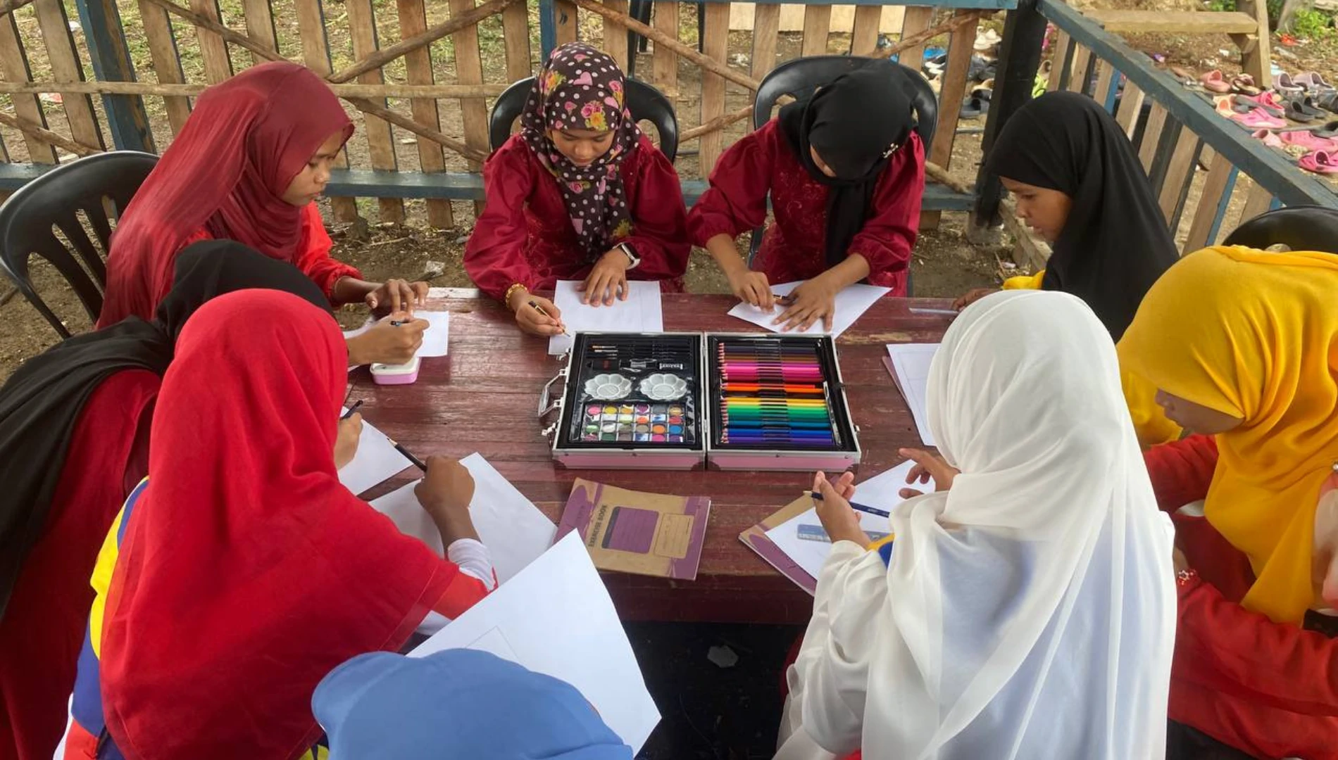 Aktiviti komuniti Kampung Lumanggas dan usaha pembinaan surau baharu
