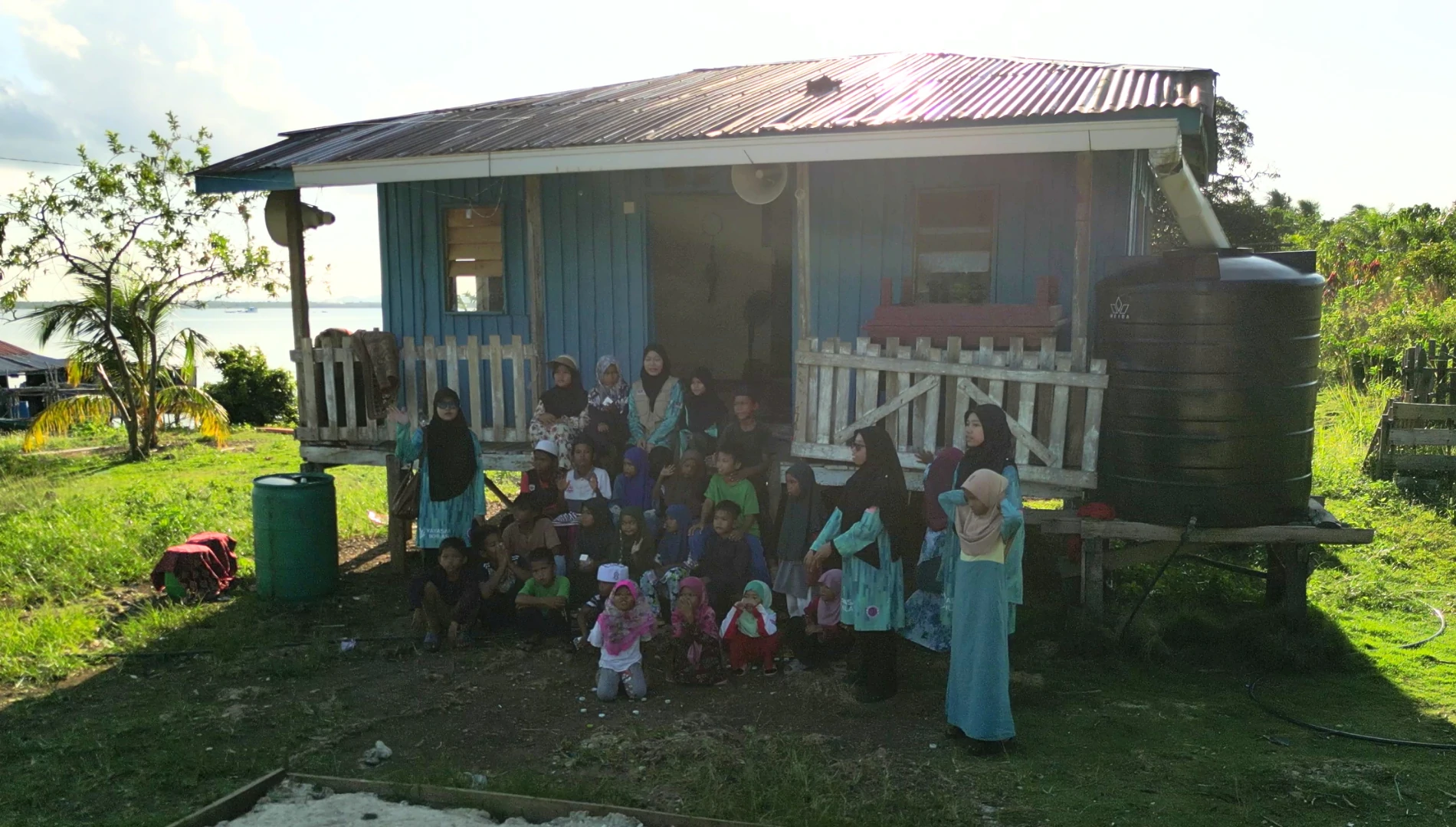 Aktiviti komuniti Kampung Lumanggas dan usaha pembinaan surau baharu